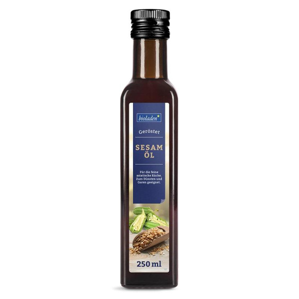 Produktfoto zu Sesamöl geröstet von bioladen