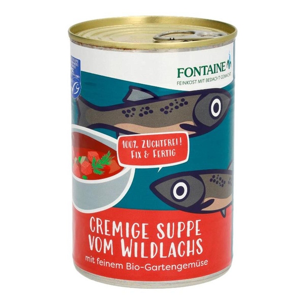 Produktfoto zu Cremige Suppe Wildlachs von Fontaine