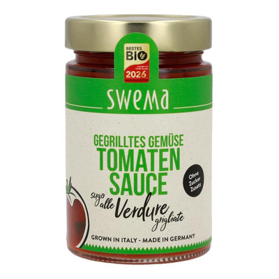 Produktfoto zu Tomatensauce mit gegrilltem Gemüse von SweMa