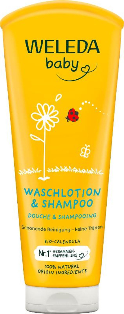 Produktfoto zu Calendula Waschlotion & Shampoo von Weleda