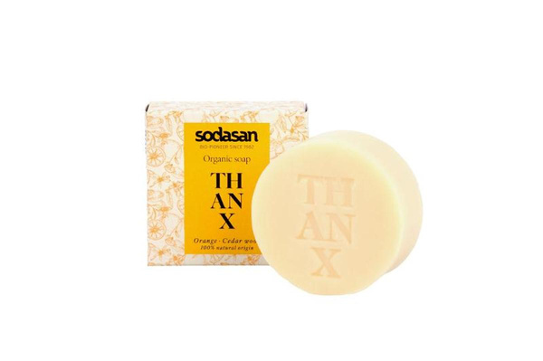 Produktfoto zu Geschenkseife THANX von Sodasan