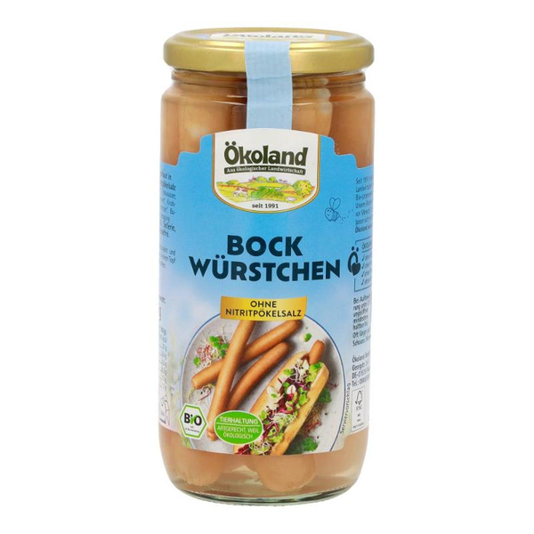 Produktfoto zu Bockwürstchen im Glas von Ökoland