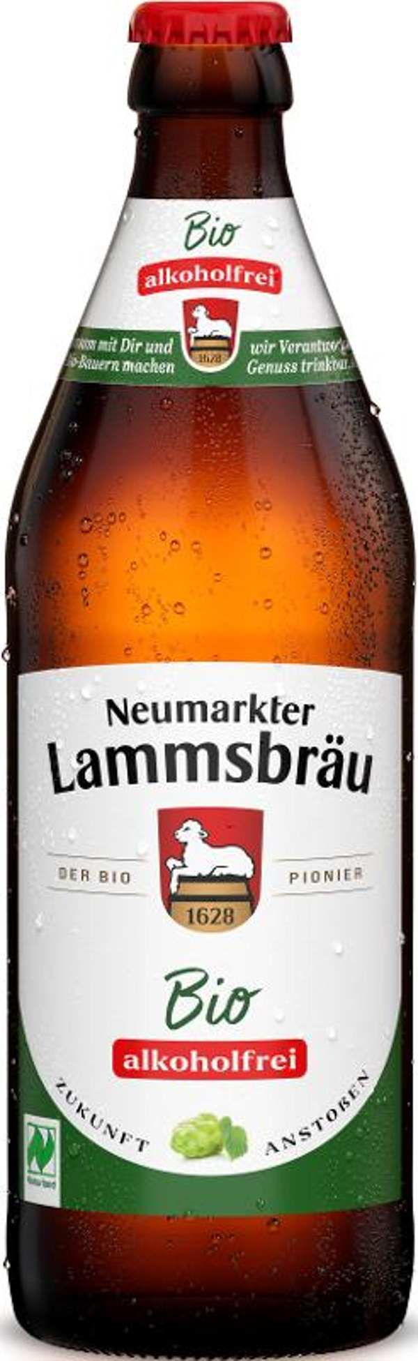 Produktfoto zu 10er Kasten Lammsbräu 0,5l alkoholfrei