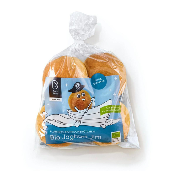 Produktfoto zu Bio Joghurt Jim, im 4er Snackbeutel