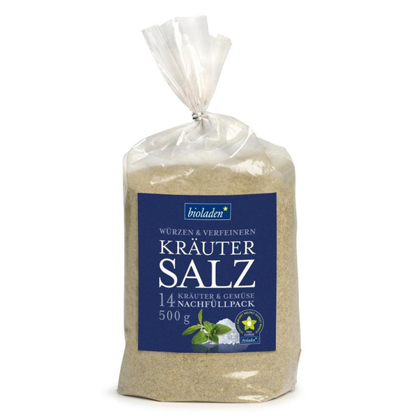 Produktfoto zu Kräutersalz Nachfüllpackung von bioladen