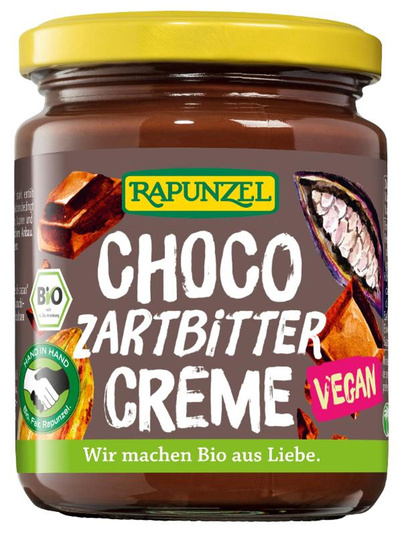 Produktfoto zu Rapunzel Zartbitter Chococreme Hand in Hand