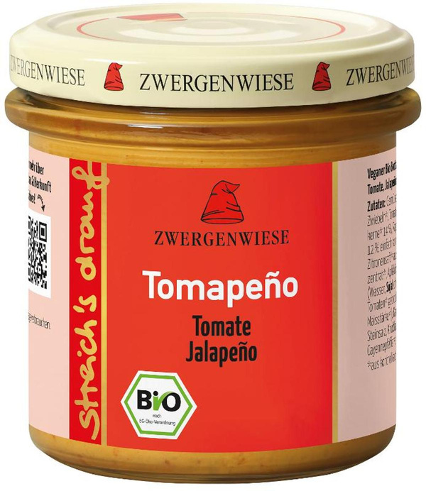 Produktfoto zu Streichs drauf Tomapeno von Zwergenwiese