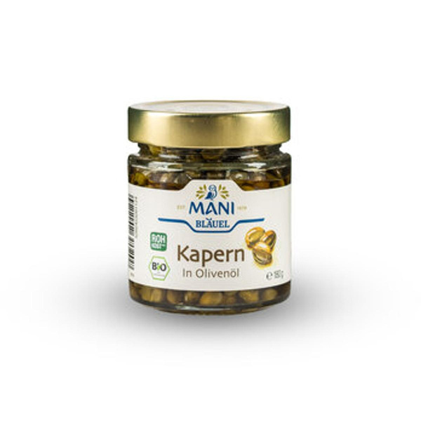 Produktfoto zu Kapern in Olivenöl von Mani Bläuel