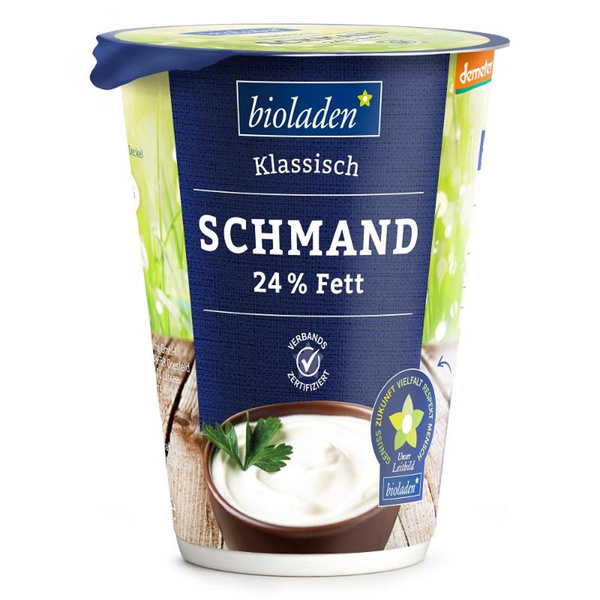 Produktfoto zu Schmand im Becher 24% von bioladen