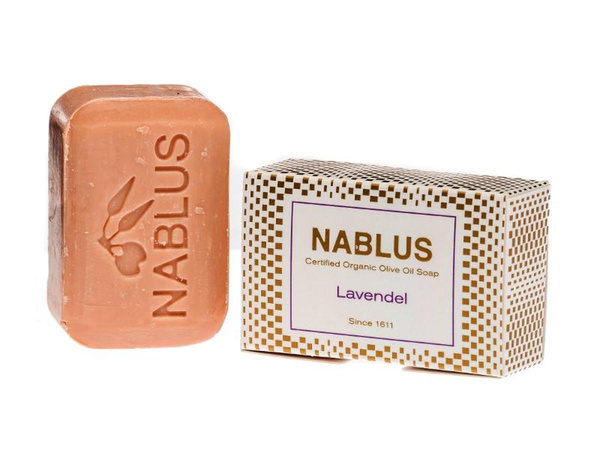 Produktfoto zu Olivenseife Lavendel aus Nablus in Palästina