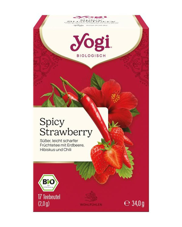 Produktfoto zu Yogi Tea Spicy Strawberry
