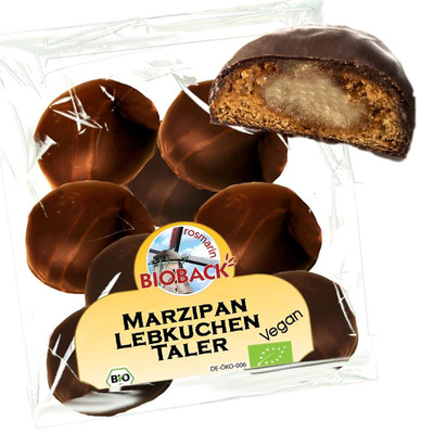 Produktfoto zu Marzipan Lebkuchentaler von rosmarin BIOBACK