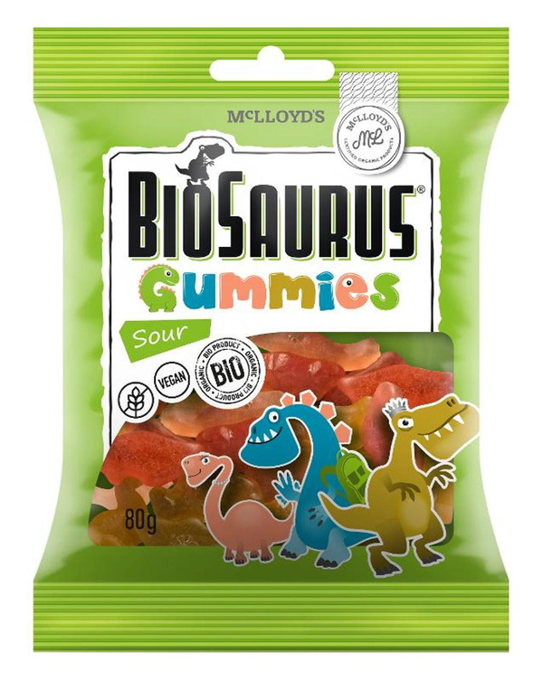 Produktfoto zu Biosaurus Gummies sauer