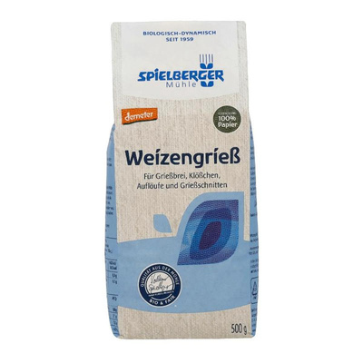 Produktfoto zu Weizengrieß von Spielberger