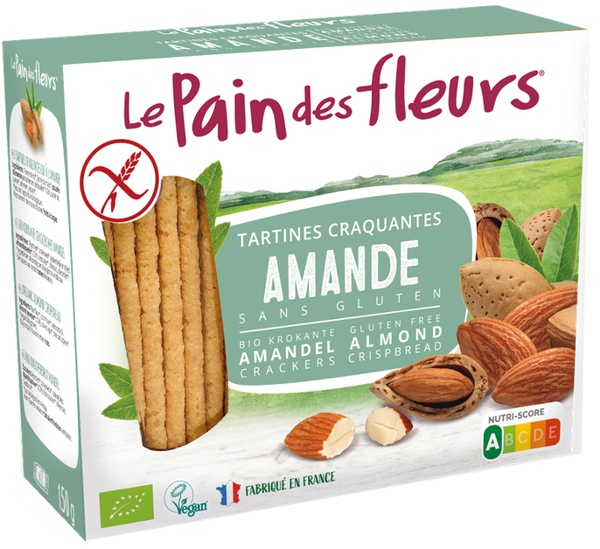 Produktfoto zu Knusperbrot Mandel von Pain des Fleurs