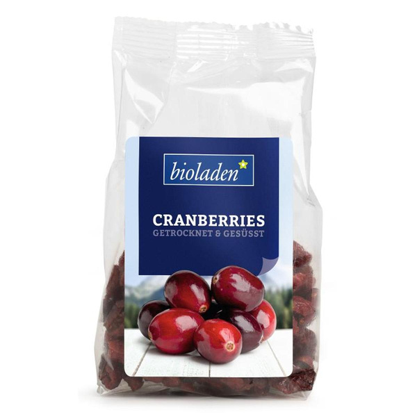 Produktfoto zu gesüßte Cranberries von bioladen