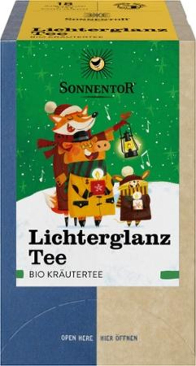 Produktfoto zu Kräutertee Lichterglanz im Teebeutel von Sonnentor