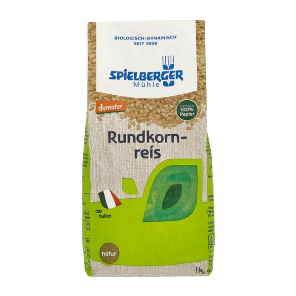 Produktfoto zu Rundkorn Naturreis von Spielberger