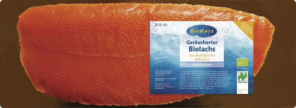 Produktfoto zu Irischer Atlantik-Lachs, geräuchert und geschnitten von BioMare