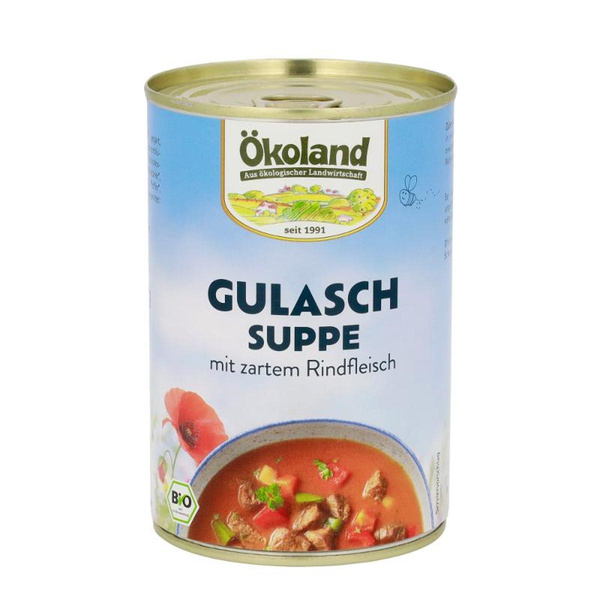Produktfoto zu Gulaschsuppe ungarisch von Ökoland