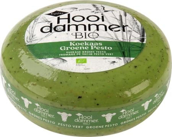 Produktfoto zu Hooidammer Gouda mit grünem Pesto, 50% von Hooidammer