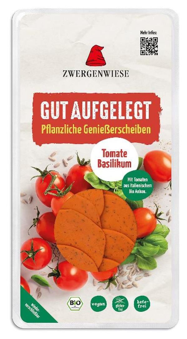 Produktfoto zu Gut Aufgelegt Tomate Basilikum von Zwergenwiese