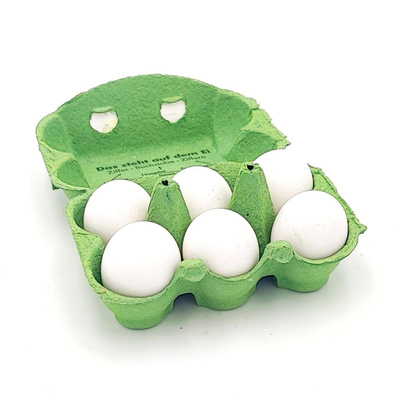 Produktfoto zu 6 weiße Eier zum Färben