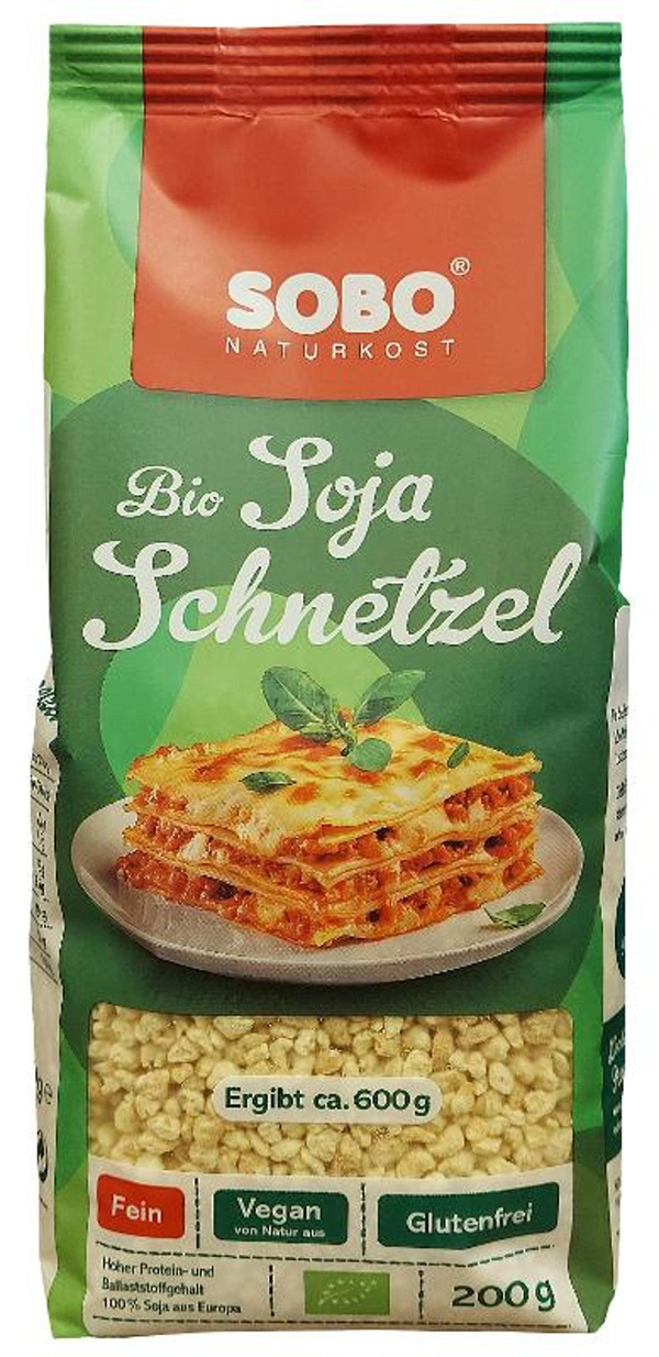 Produktfoto zu Soja - Schnetzel, fein von Sobo