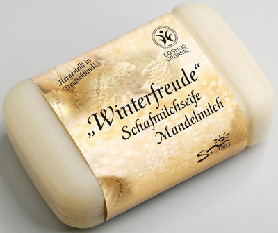 Produktfoto zu Schafmilchseife Winterfreude