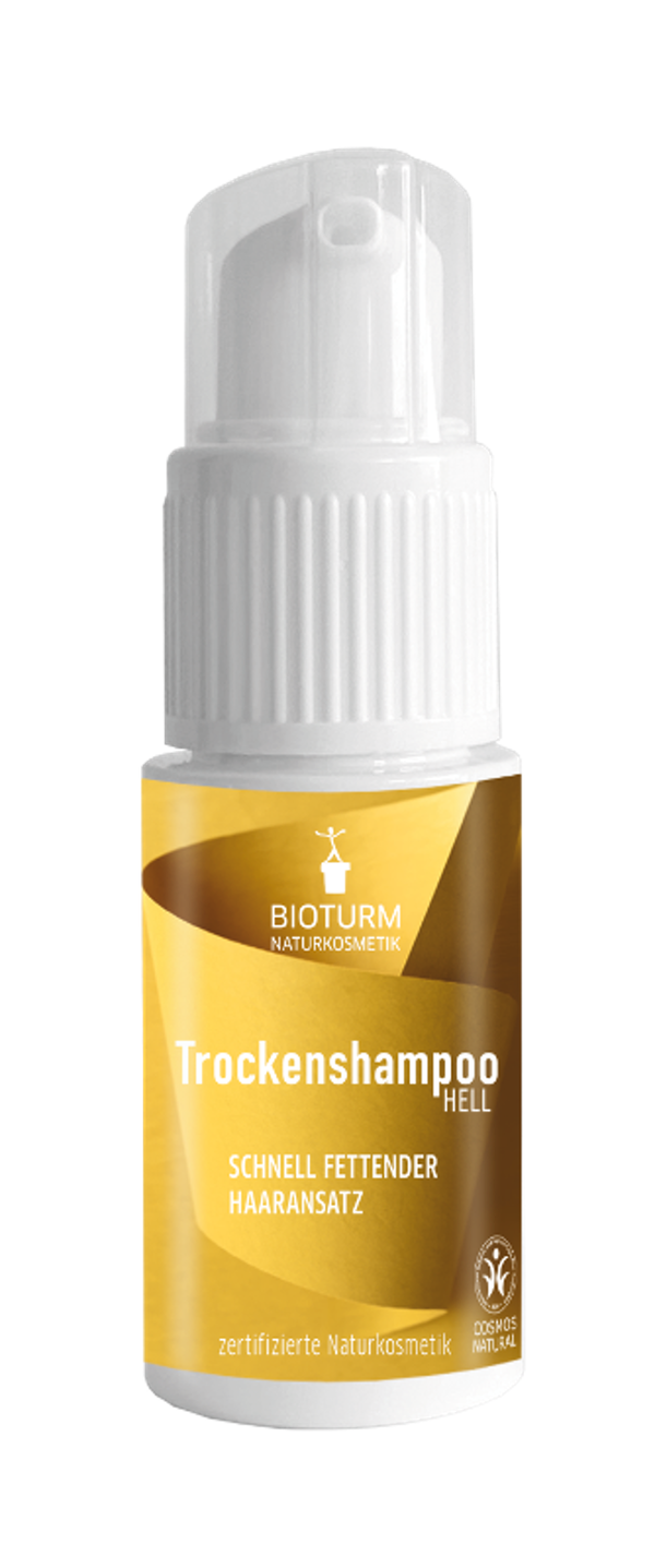 Produktfoto zu Trockenshampoo für alle hellen Haartypen von Bioturm