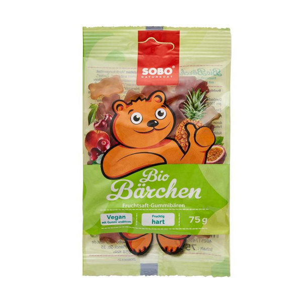 Produktfoto zu Bärchen mit Gummi Arabicum von Sobo