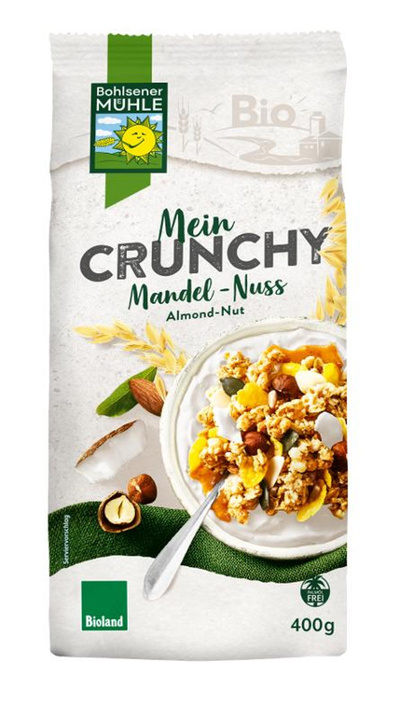 Produktfoto zu Mein Crunchy Mandel Nuss von Bohlsener Mühle