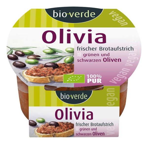 Produktfoto zu Olivia frischer Brotaufstrich von bio-verde