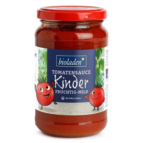 Produktfoto zu Kinder Tomatensauce mit Apfelsüße von bioladen
