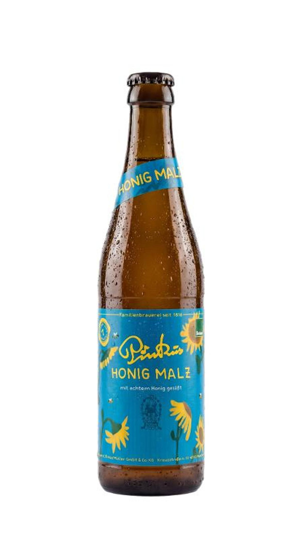 Produktfoto zu 24er Kasten Pinkus Müller Honig-Malz