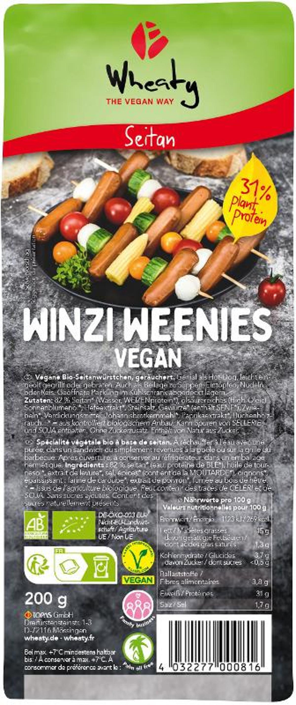 Produktfoto zu Winzi-Weenies von Wheaty