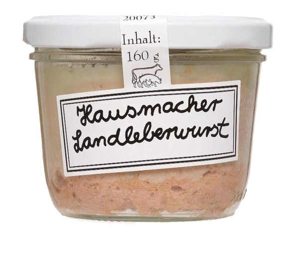 Produktfoto zu Hausmacher Leberwurst im Glas von Schröder´s Bio Fleisch- und Wurst