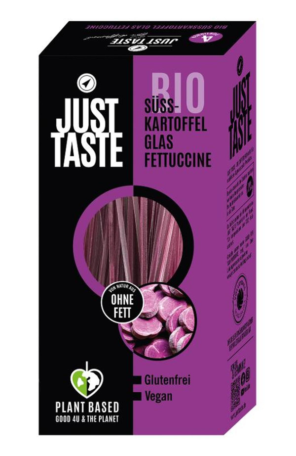 Produktfoto zu Lila Süsskartoffel Fettuccine von Just Taste