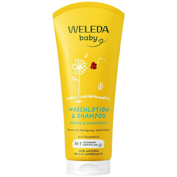 Produktfoto zu Calendula Waschlotion & Shampoo von Weleda