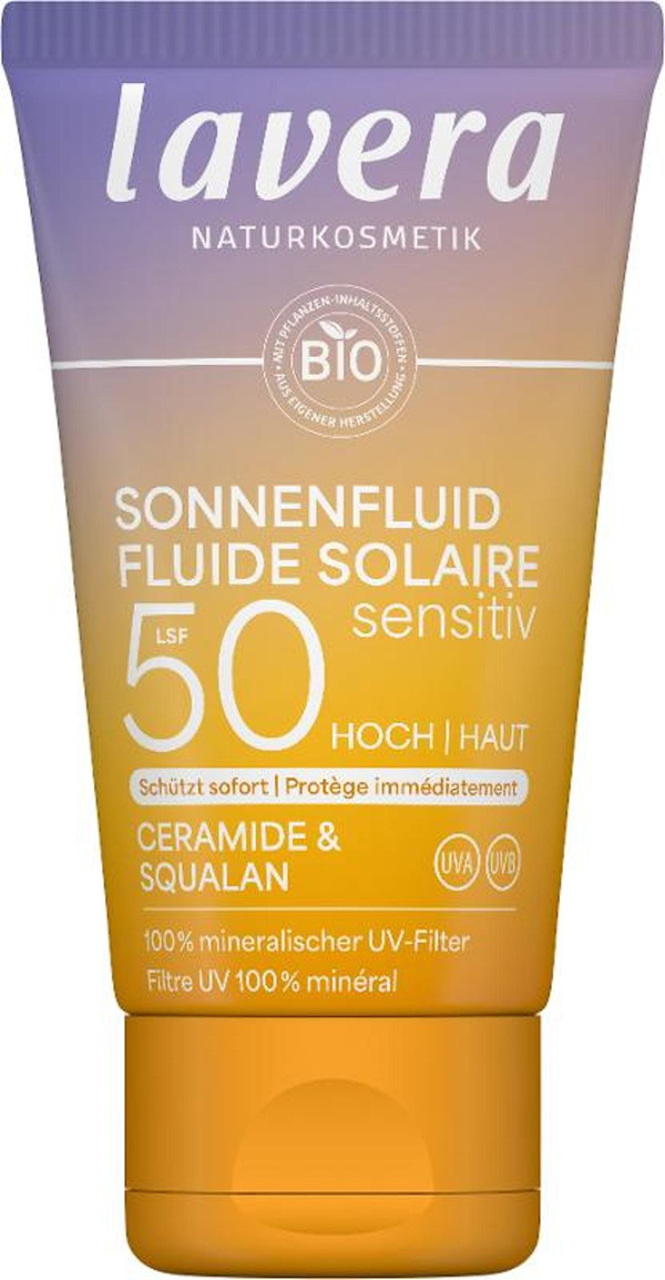 Produktfoto zu Sonnenfluid sensitiv LSF 50 von Lavera