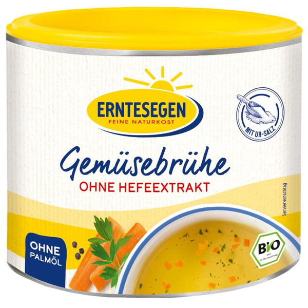 Produktfoto zu Gemüsebrühe hefefrei in der Dose von Erntesegen