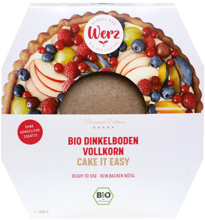 Produktfoto zu Tortenboden Dinkel Vollkorn von Werz