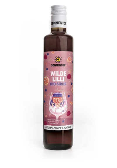 Produktfoto zu Wilde Lilli Sirup von Sonnentor