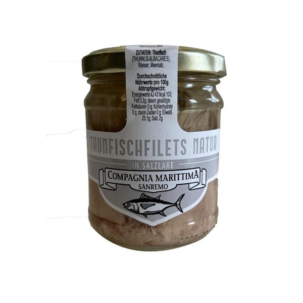 Produktfoto zu Thunfischfilets Natur von Compagnia Marittima Sanremo
