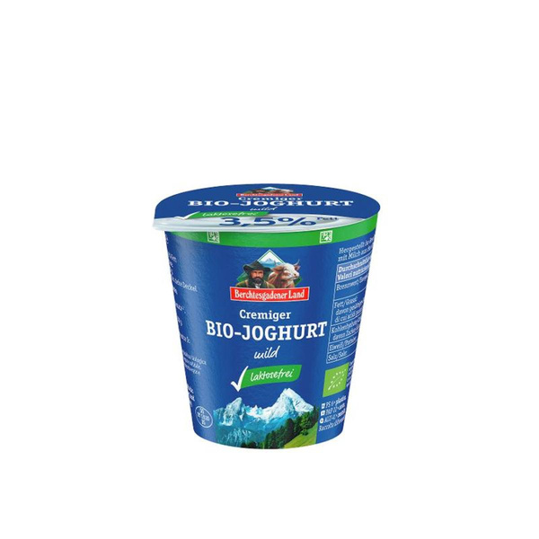 Produktfoto zu Joghurt Natur, laktosefrei 3,5% von Berchtesgadener Land