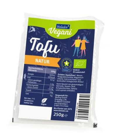 Produktfoto zu Tofu natur VEGANI von bioladen