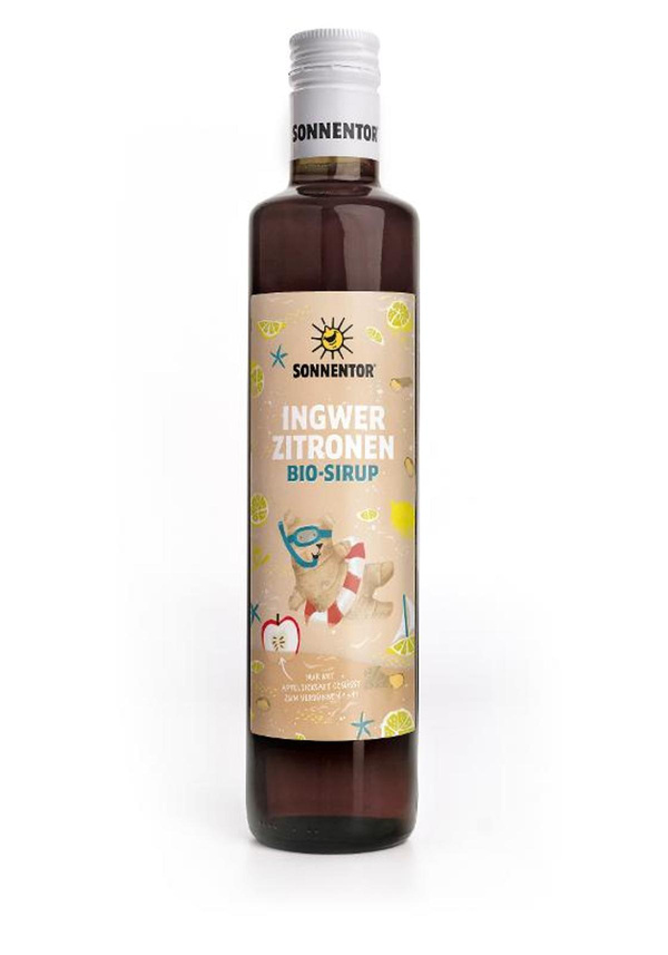 Produktfoto zu Ingwer Zitronen Sirup von Sonnentor