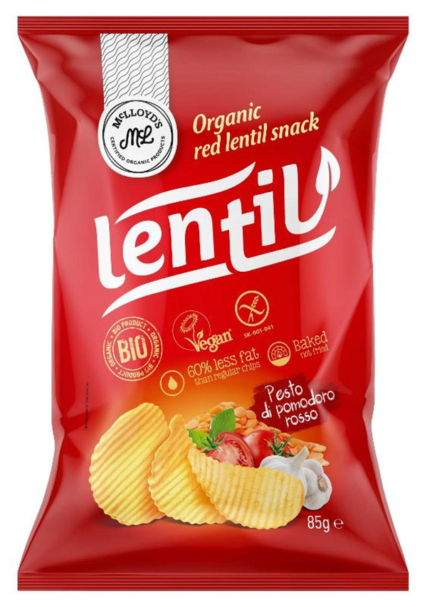 Produktfoto zu Rote Linsen Chips von McLLOYD'S
