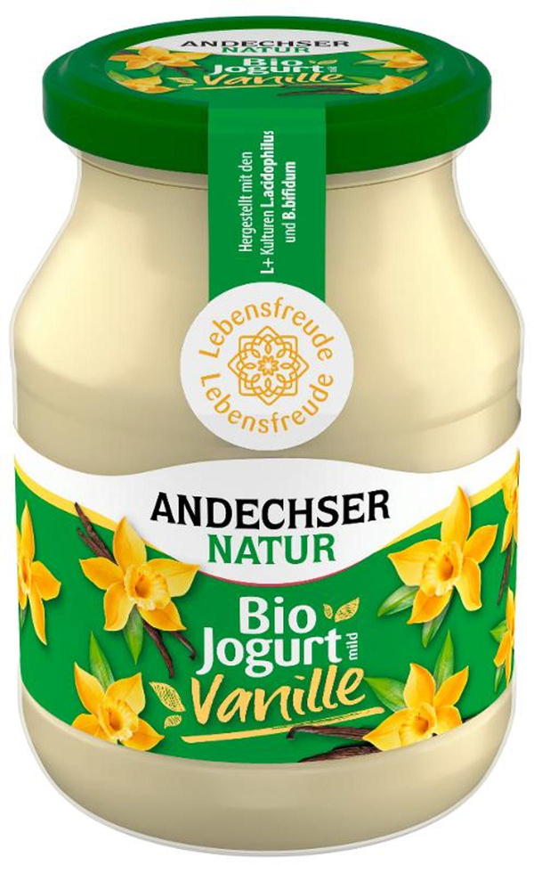Produktfoto zu Joghurt Vanille von Andechser
