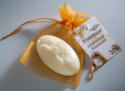 Produktfoto zu Schafmilchseife Wintertraum im Organzasäckchen